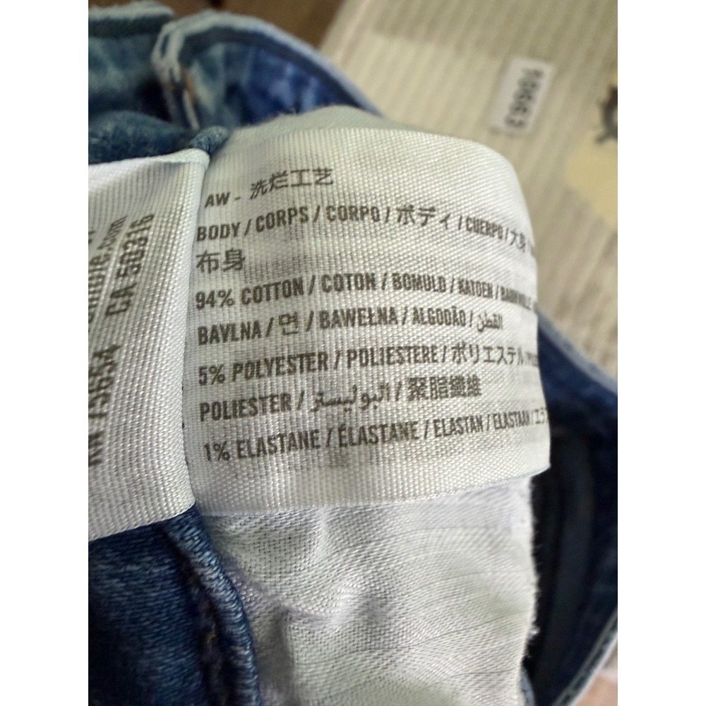 Abercrombie & Fitch Super Skinny Ankle High Rise Jeans size 28/6s Blue - Picture 3 of 9